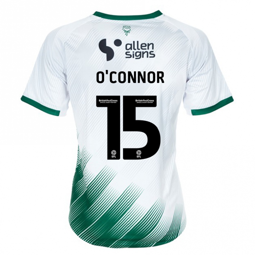 Kids Football Paudie O'connor #15 White Away Jersey 2023/24 T-Shirt Canada