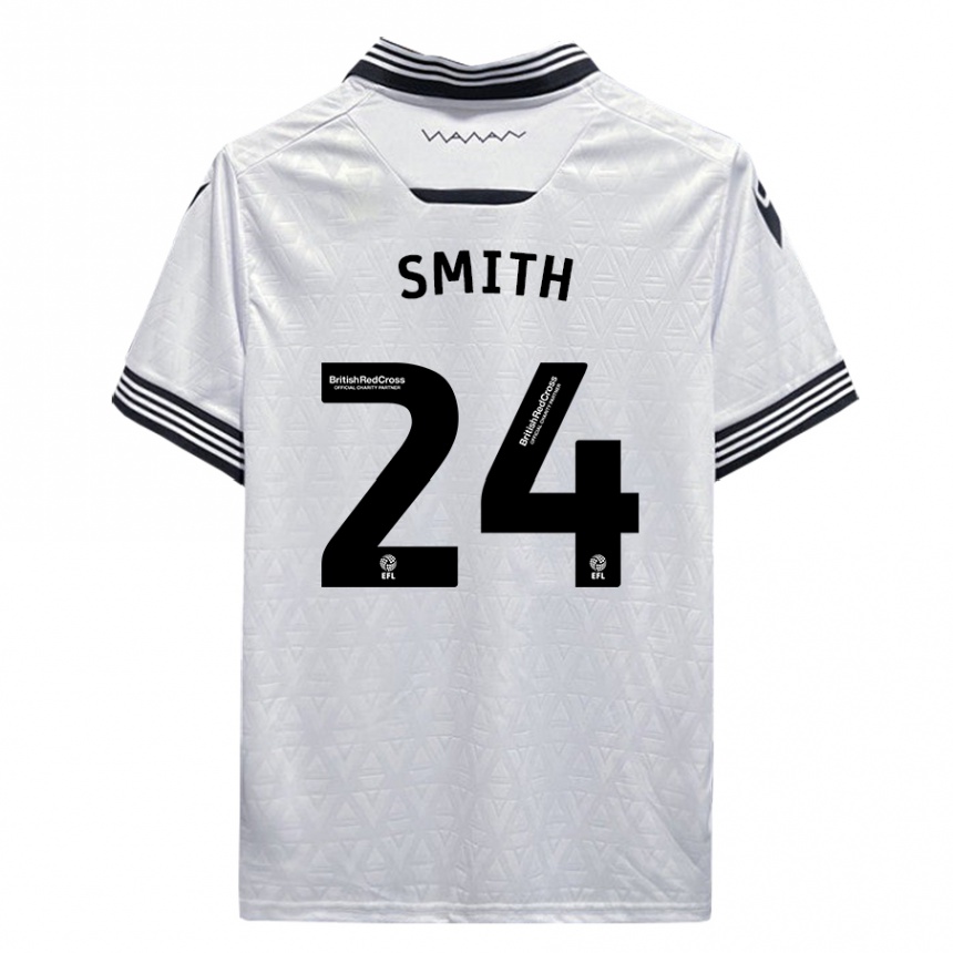 Enfant Football Maillot Michael Smith #24 Blanc Tenues Extérieur 2023/24 Canada