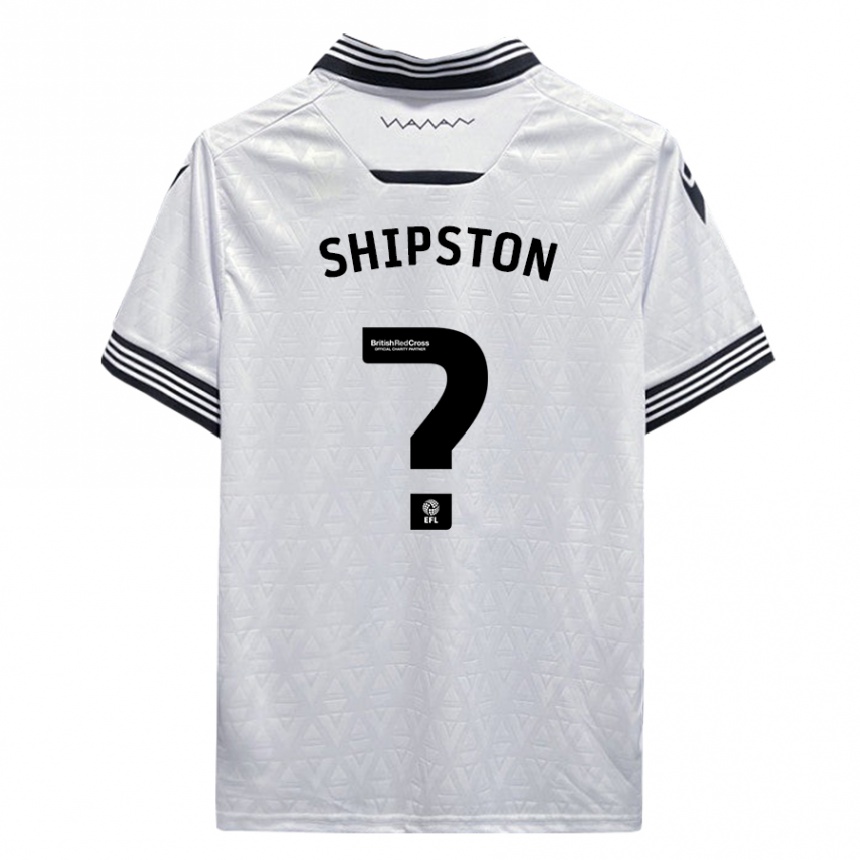 Kids Football Rio Shipston #0 White Away Jersey 2023/24 T-Shirt Canada