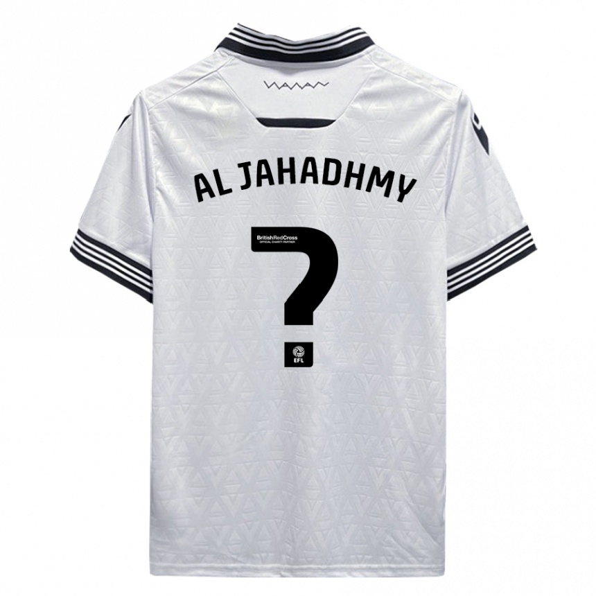 Enfant Football Maillot Murtadha Al-Jahadhmy #0 Blanc Tenues Extérieur 2023/24 Canada