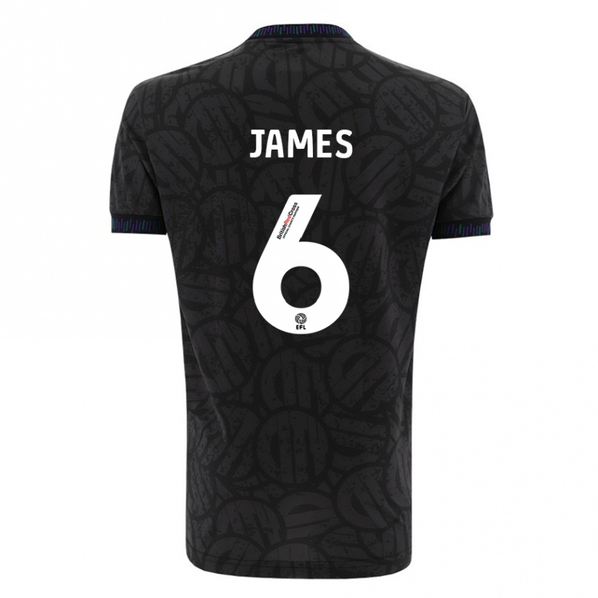 Enfant Football Maillot Matty James #6 Noir Tenues Extérieur 2023/24 Canada