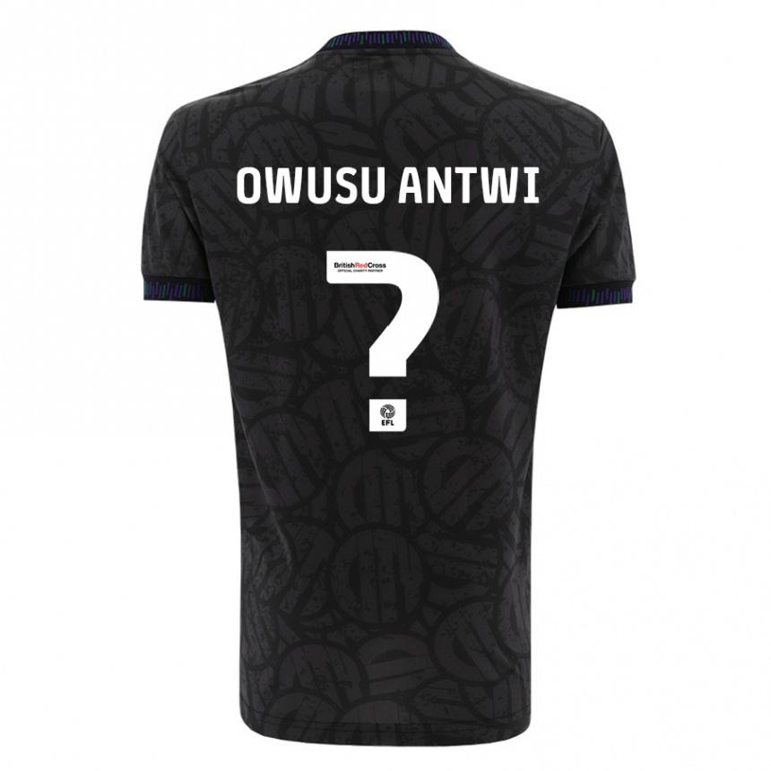 Kids Football Filbert Owusu-Antwi #0 Black Away Jersey 2023/24 T-Shirt Canada