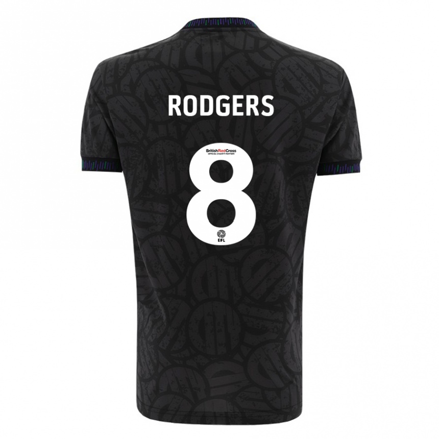 Enfant Football Maillot Amy Rodgers #8 Noir Tenues Extérieur 2023/24 Canada