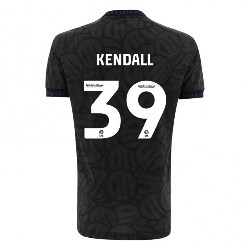 Kids Football Maya Kendall #39 Black Away Jersey 2023/24 T-Shirt Canada