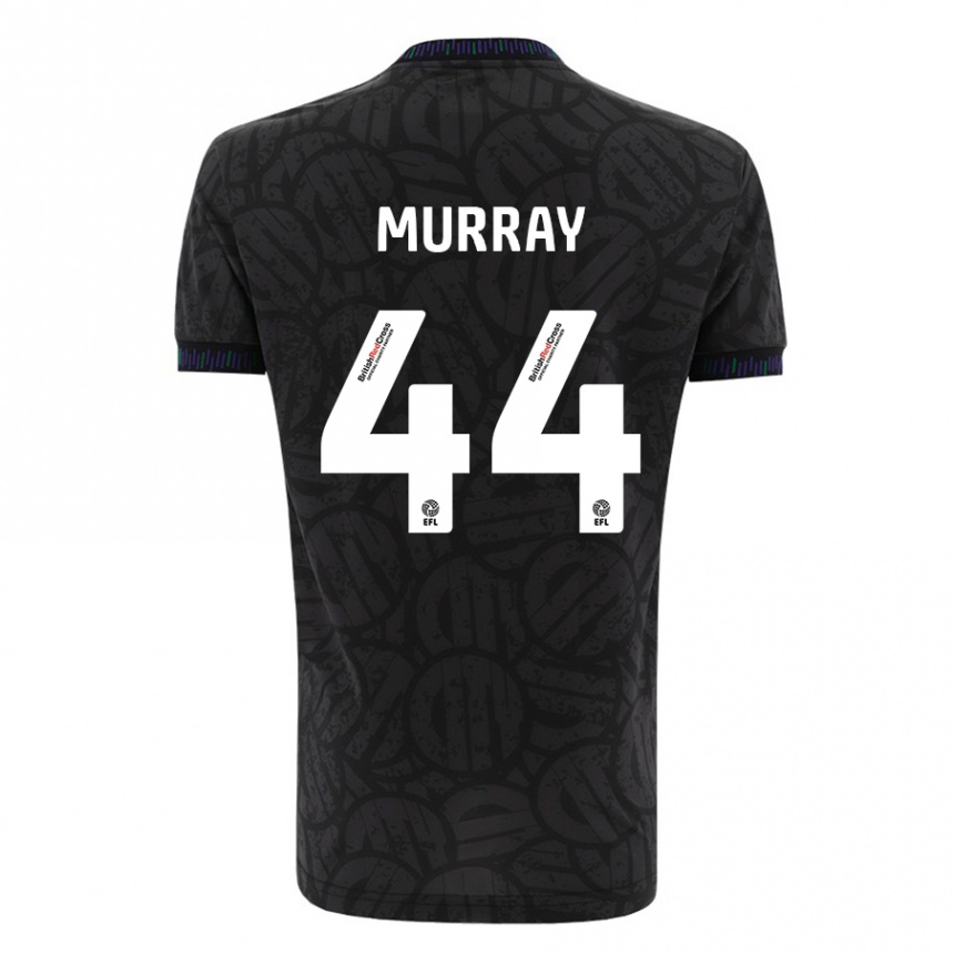 Enfant Football Maillot Satara Murray #44 Noir Tenues Extérieur 2023/24 Canada