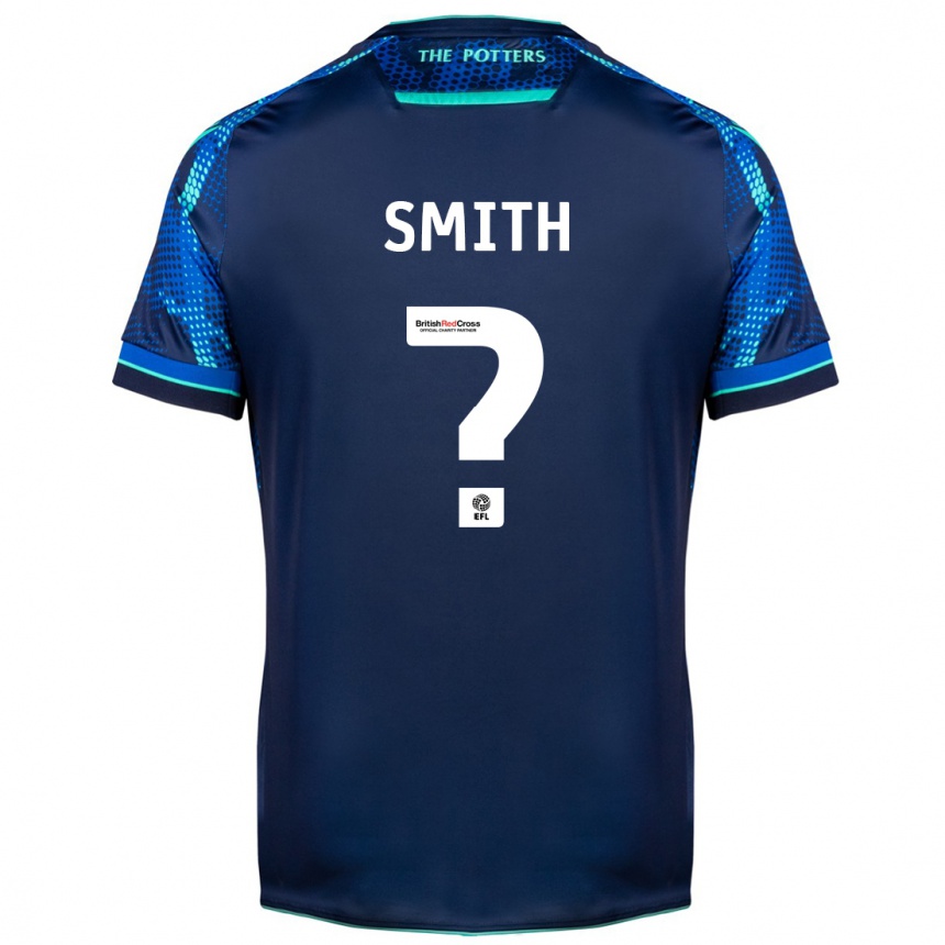 Kids Football William Smith #0 Navy Away Jersey 2023/24 T-Shirt Canada