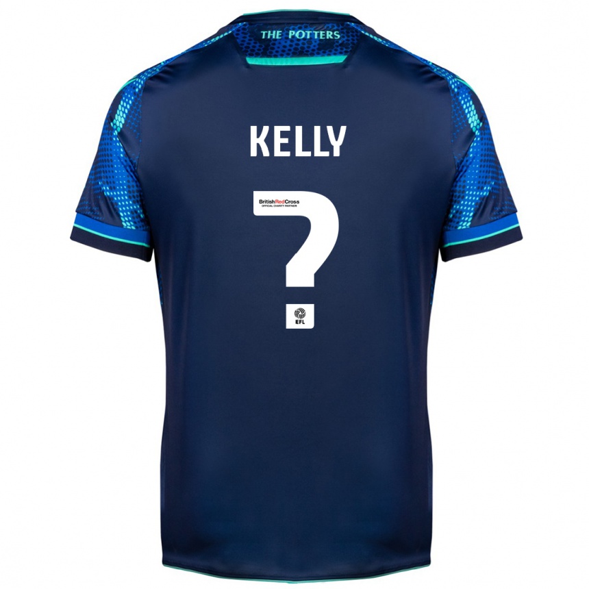 Kids Football Jackson Kelly #0 Navy Away Jersey 2023/24 T-Shirt Canada