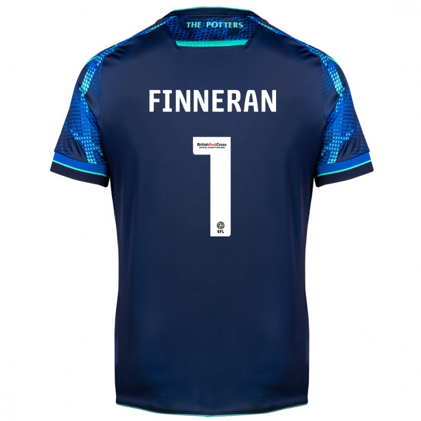 Kids Football Ellie Finneran #1 Navy Away Jersey 2023/24 T-Shirt Canada