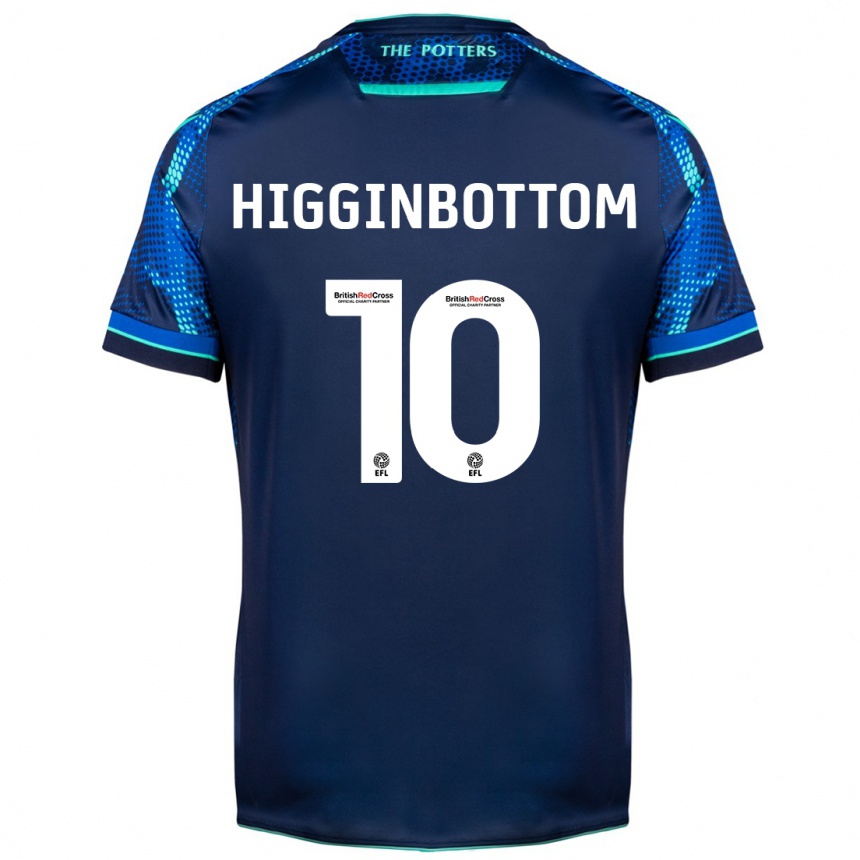 Kids Football Alice Higginbottom #10 Navy Away Jersey 2023/24 T-Shirt Canada