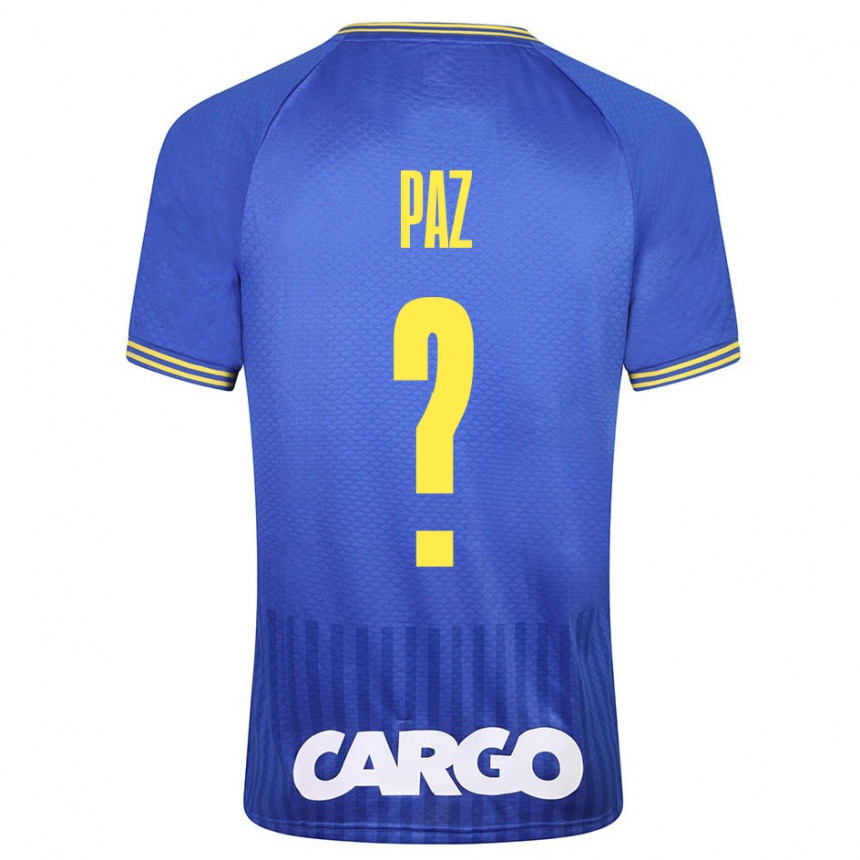 Enfant Football Maillot Jonathan Paz #0 Bleu Tenues Extérieur 2023/24 Canada