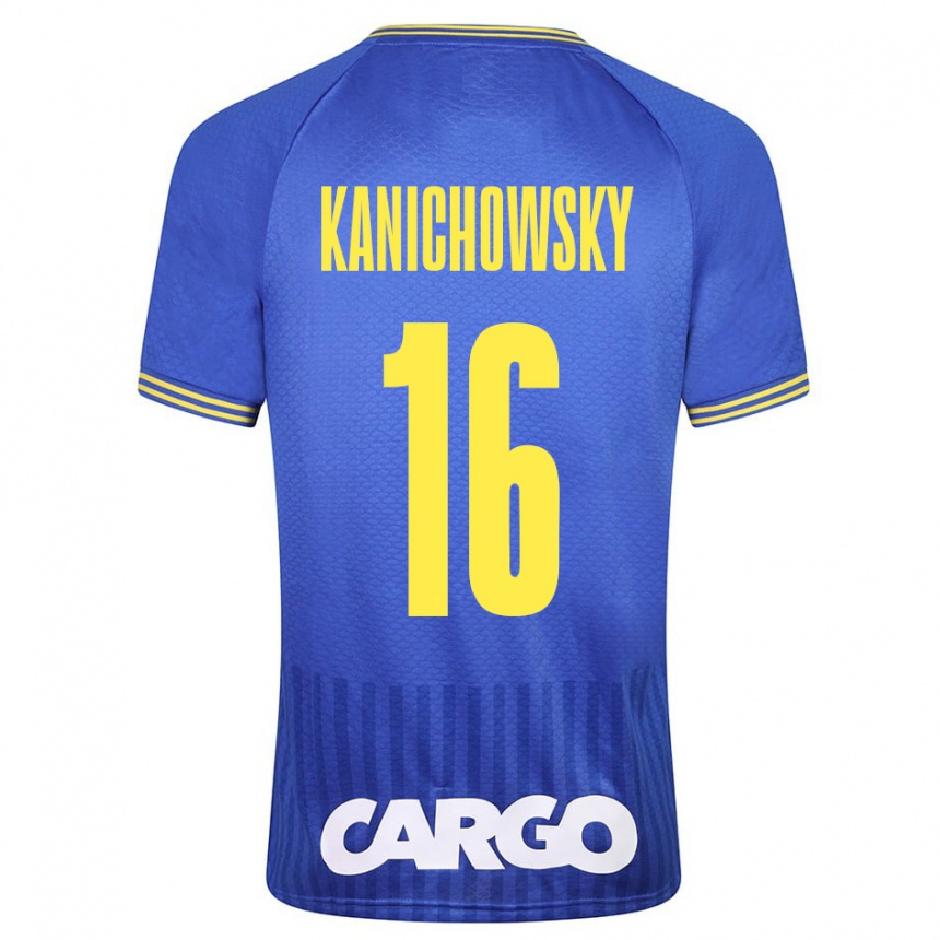 Kids Football Gabi Kanichowsky #16 Blue Away Jersey 2023/24 T-Shirt Canada