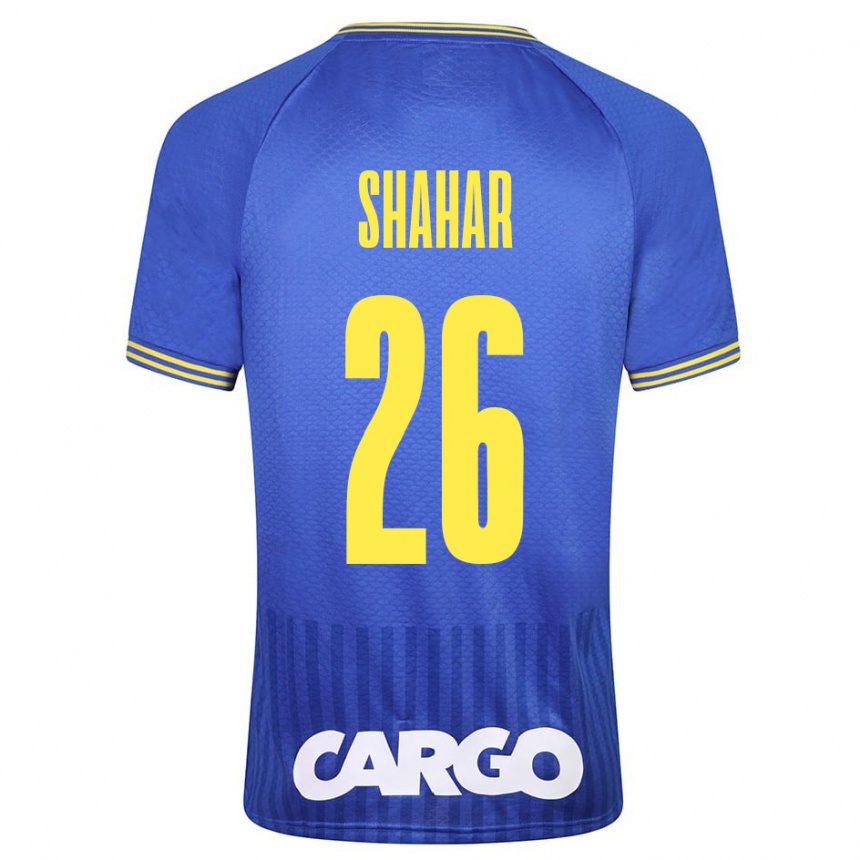 Enfant Football Maillot Ido Shahar #26 Bleu Tenues Extérieur 2023/24 Canada