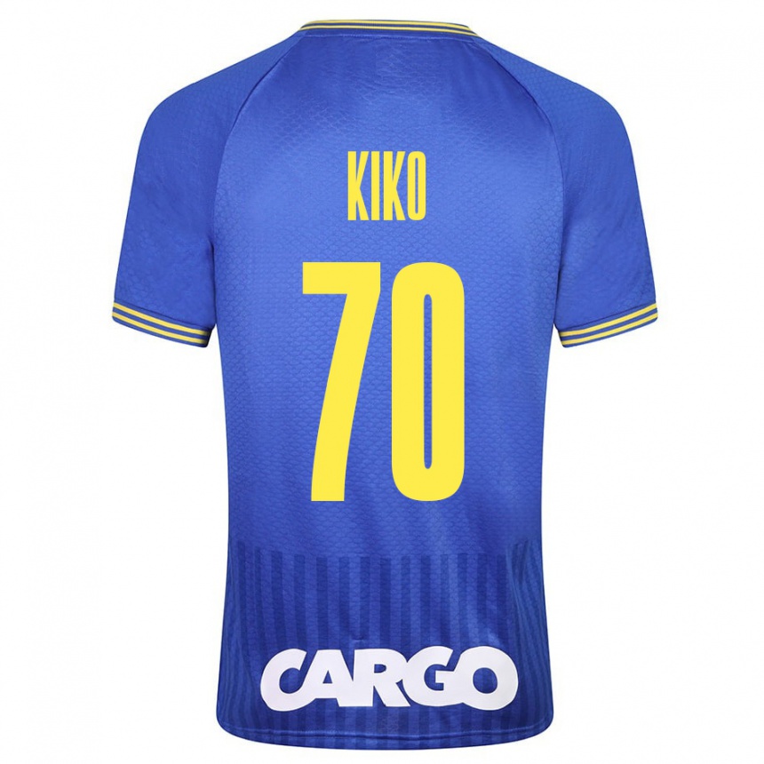 Enfant Football Maillot Kiko Bondoso #70 Bleu Tenues Extérieur 2023/24 Canada