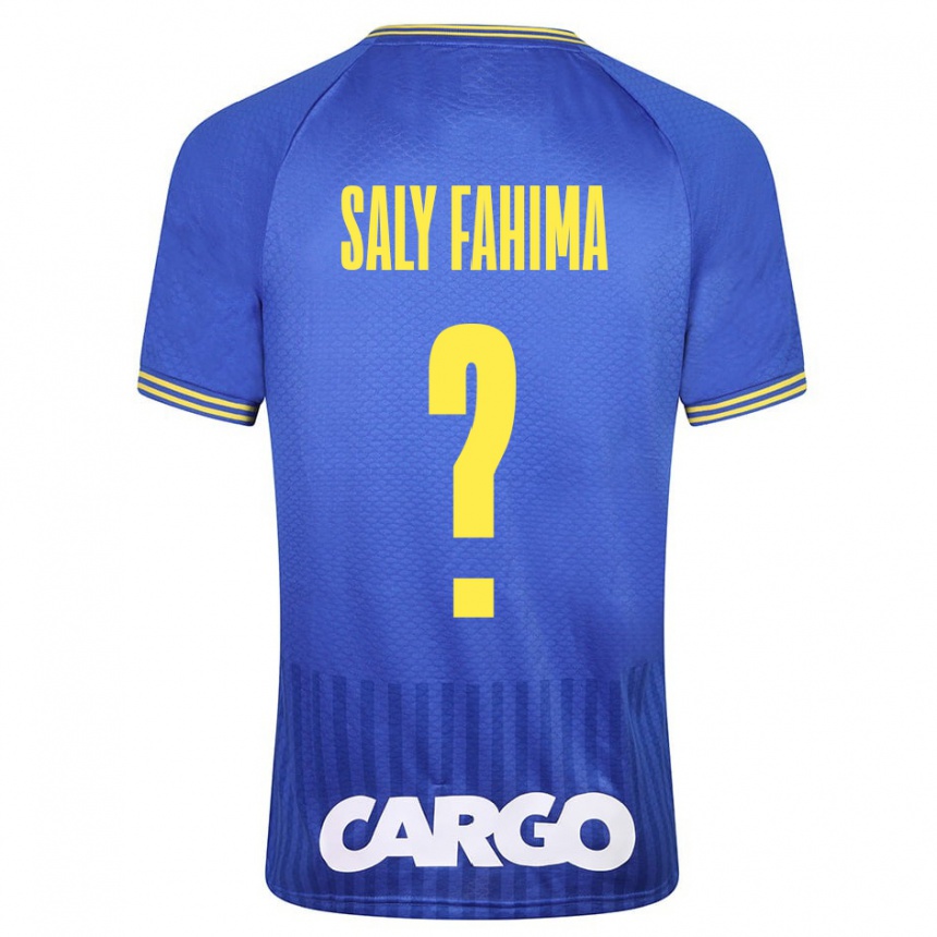 Kids Football Israel Saly Fahima #0 Blue Away Jersey 2023/24 T-Shirt Canada