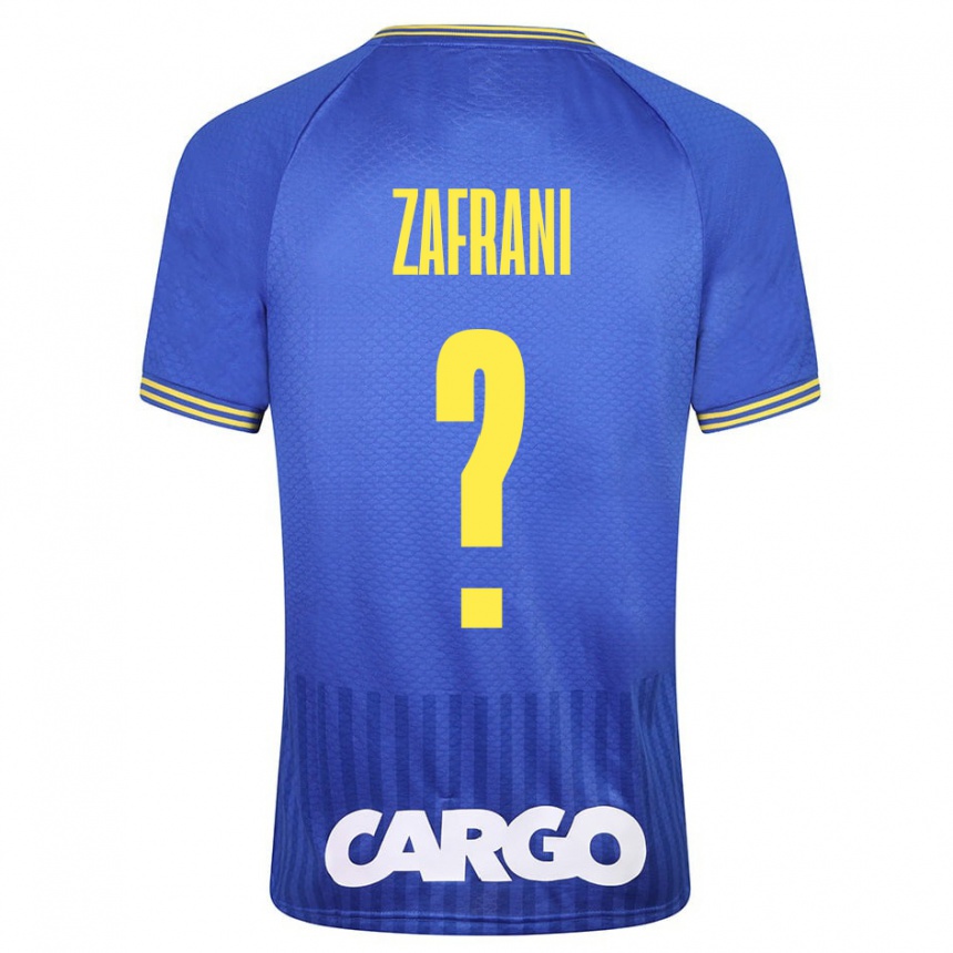 Kids Football Itay Zafrani #0 Blue Away Jersey 2023/24 T-Shirt Canada