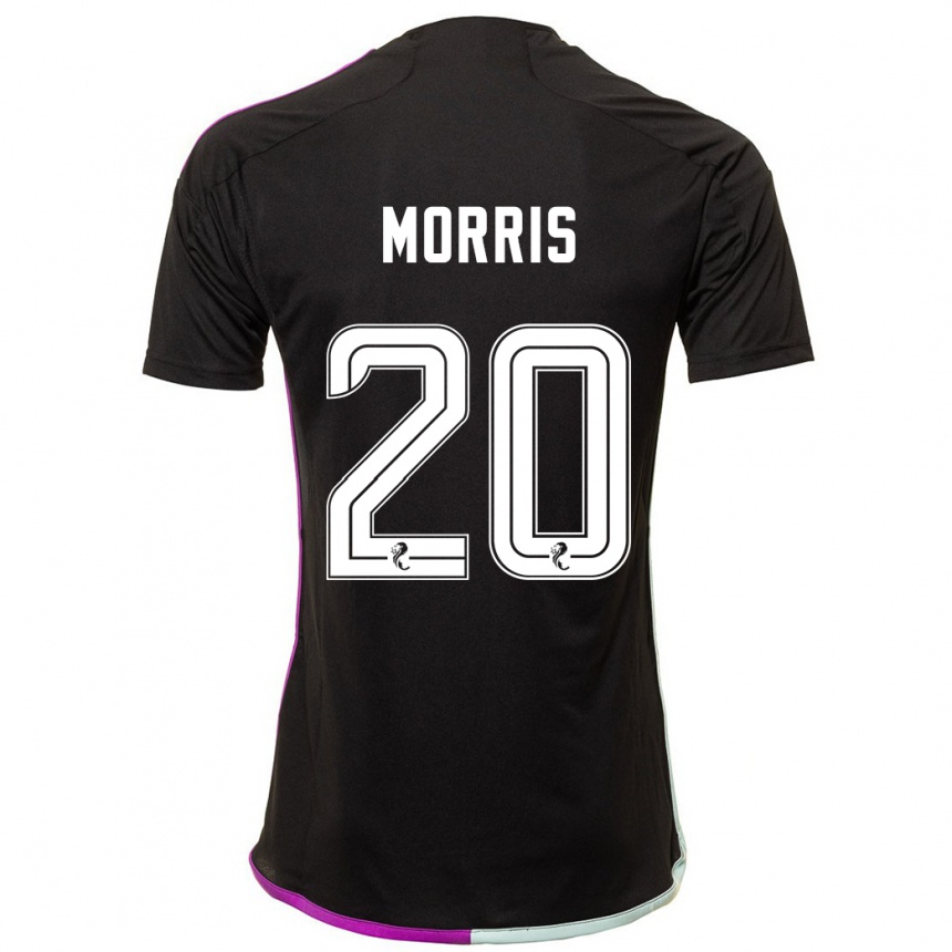 Kids Football Shayden Morris #20 Black Away Jersey 2023/24 T-Shirt Canada