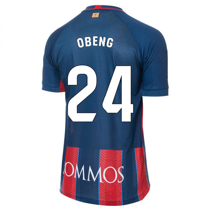 Homme Football Maillot Samuel Obeng #24 Marin Tenues Domicile 2023/24 Canada