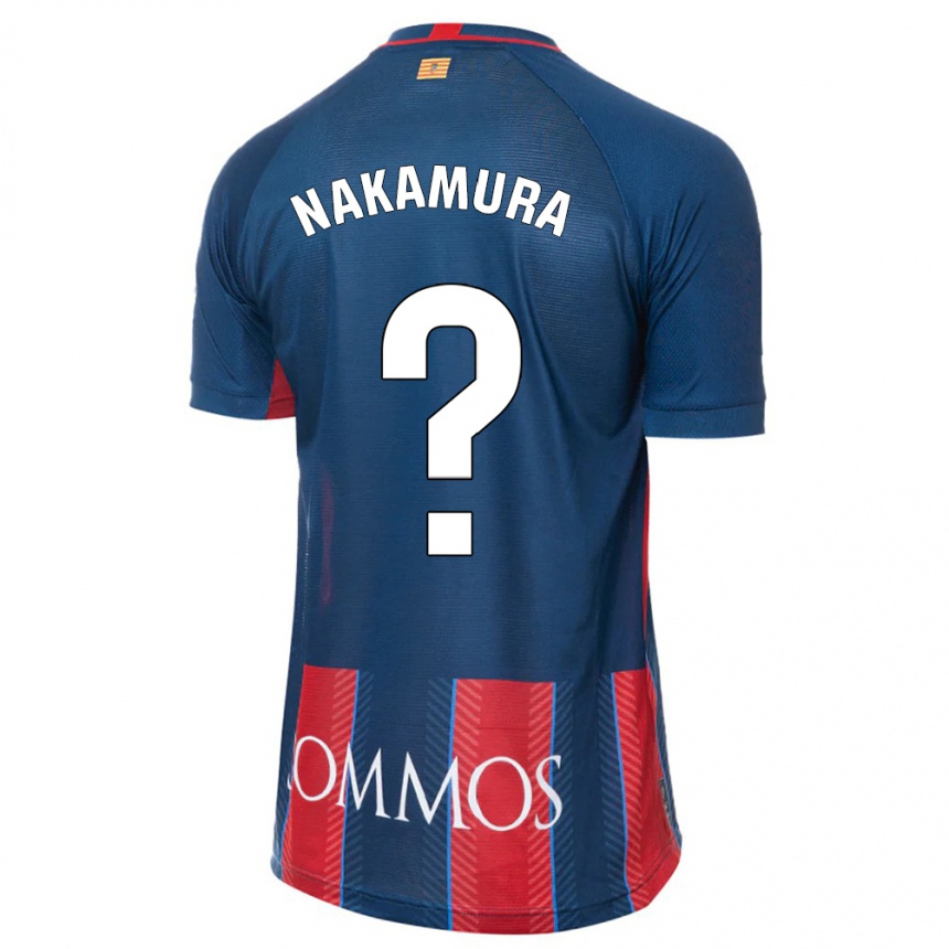 Men Football Togo Nakamura #0 Navy Home Jersey 2023/24 T-Shirt Canada