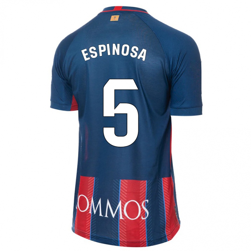 Men Football Diego Espinosa #5 Navy Home Jersey 2023/24 T-Shirt Canada