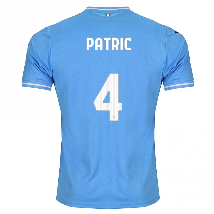 Homme Football Maillot Patric #4 Bleu Tenues Domicile 2023/24 Canada