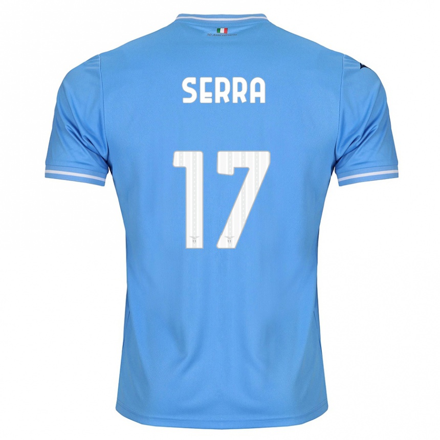 Homme Football Maillot Federico Serra #17 Bleu Tenues Domicile 2023/24 Canada