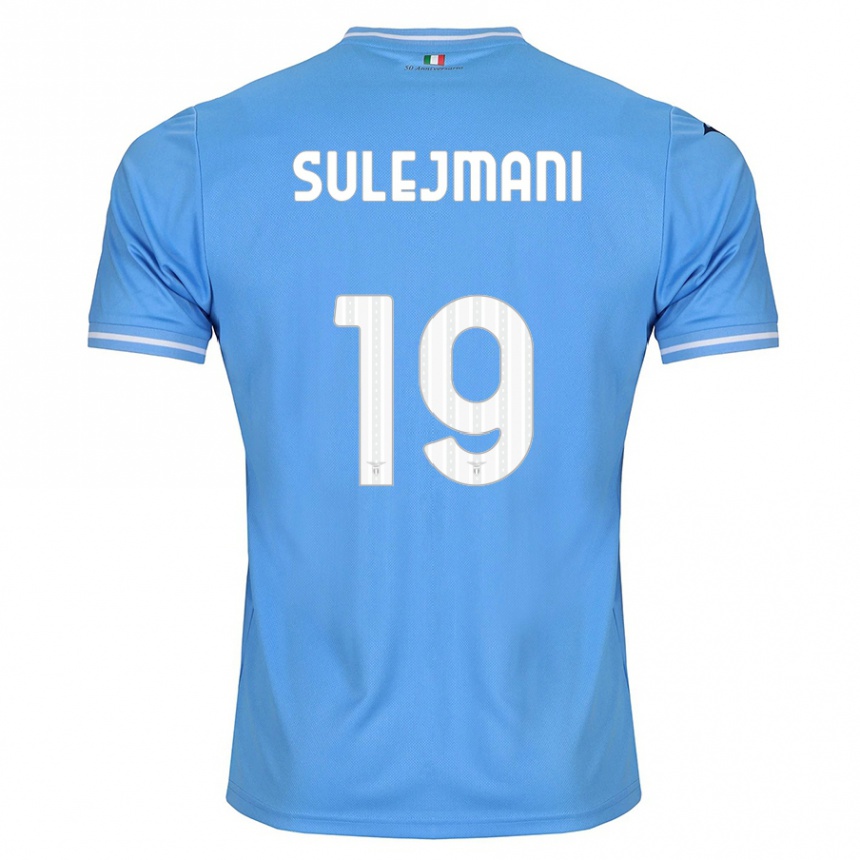 Homme Football Maillot Flavio Sulejmani #19 Bleu Tenues Domicile 2023/24 Canada