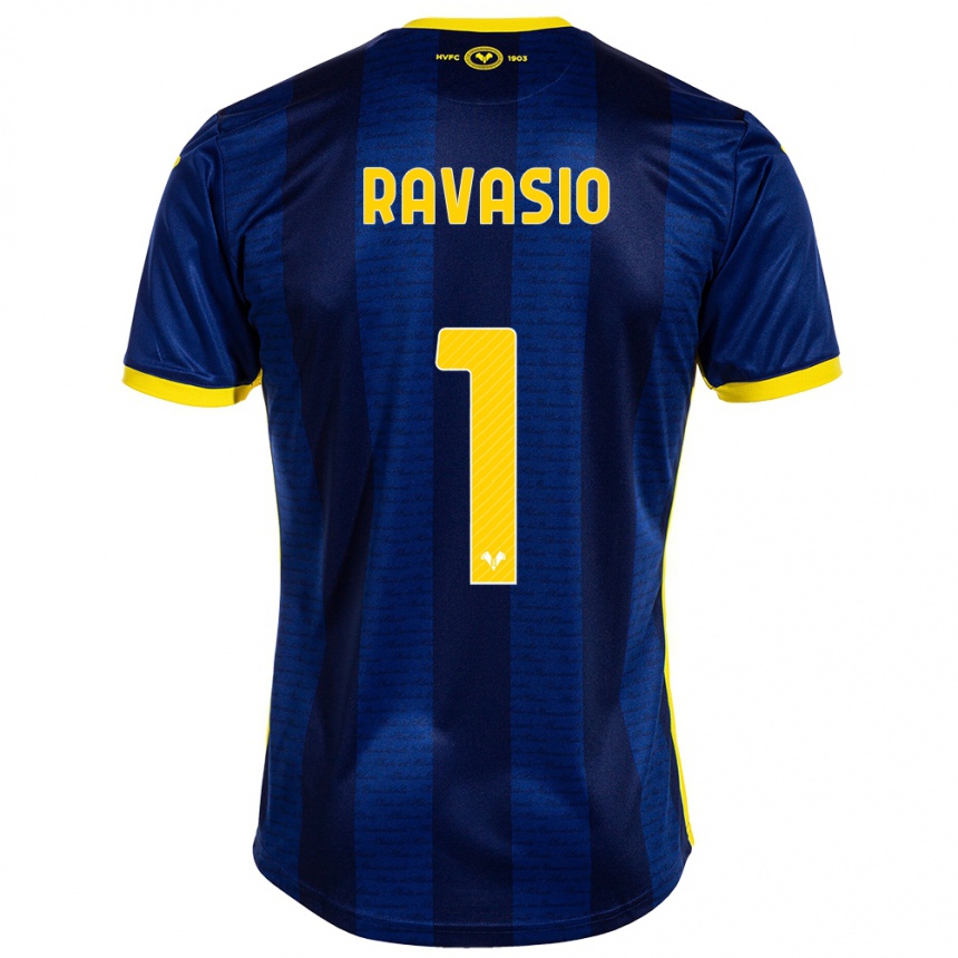 Homme Football Maillot Manuel Ravasio #1 Marin Tenues Domicile 2023/24 Canada