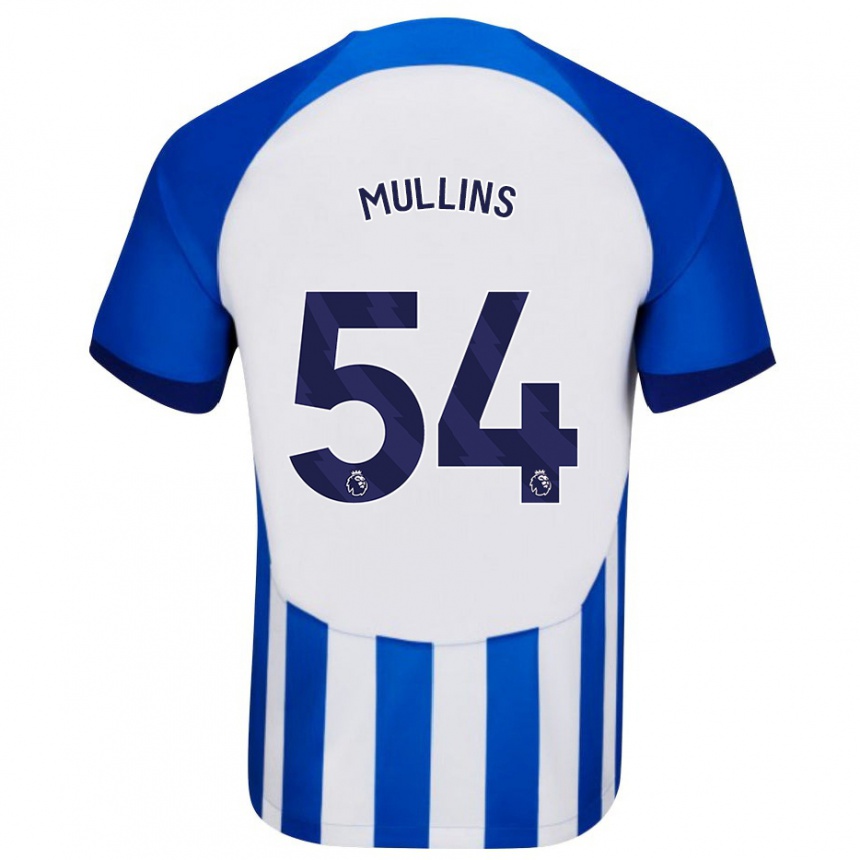 Homme Football Maillot Jamie Mullins #54 Bleu Tenues Domicile 2023/24 Canada