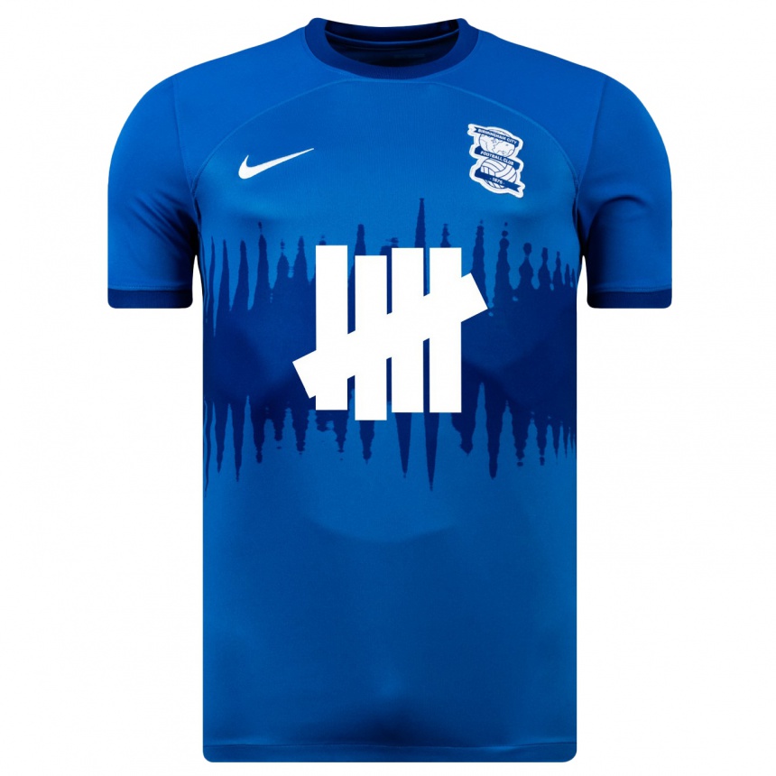 Men Football Your Name #0 Blue Home Jersey 2023/24 T-Shirt Canada