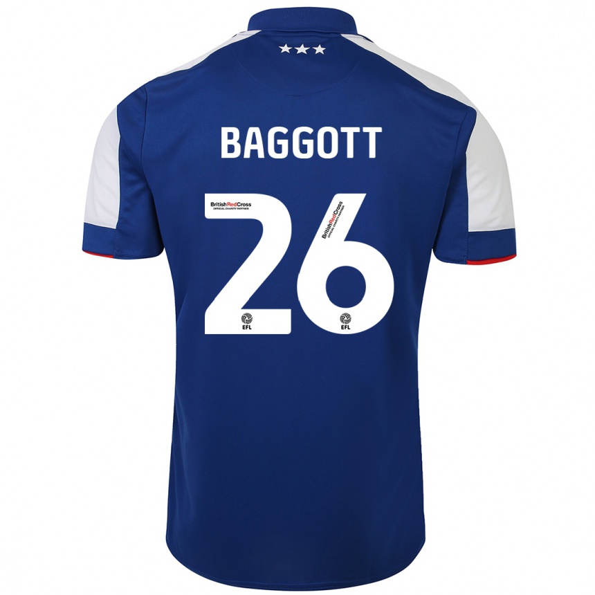 Men Football Elkan Baggott #26 Blue Home Jersey 2023/24 T-Shirt Canada