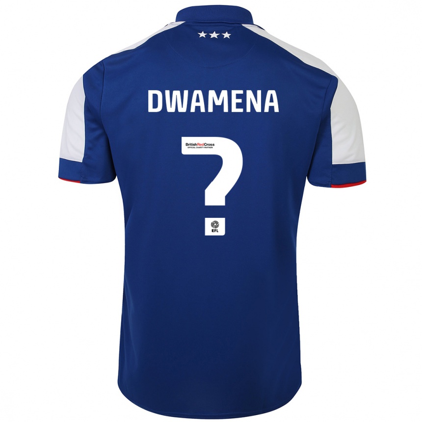 Homme Football Maillot Nick Nkansa-Dwamena #0 Bleu Tenues Domicile 2023/24 Canada