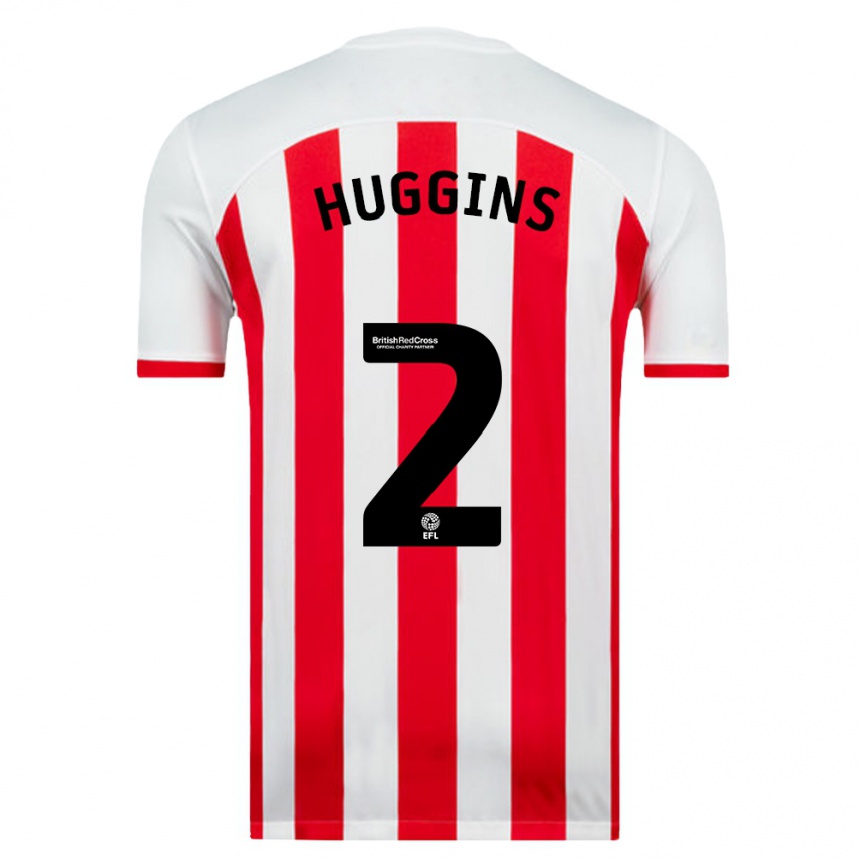 Homme Football Maillot Niall Huggins #2 Blanc Tenues Domicile 2023/24 Canada