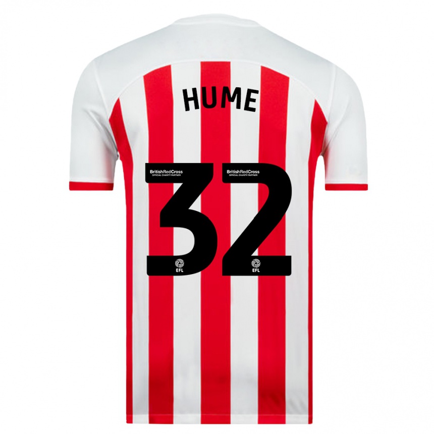 Homme Football Maillot Trai Hume #32 Blanc Tenues Domicile 2023/24 Canada