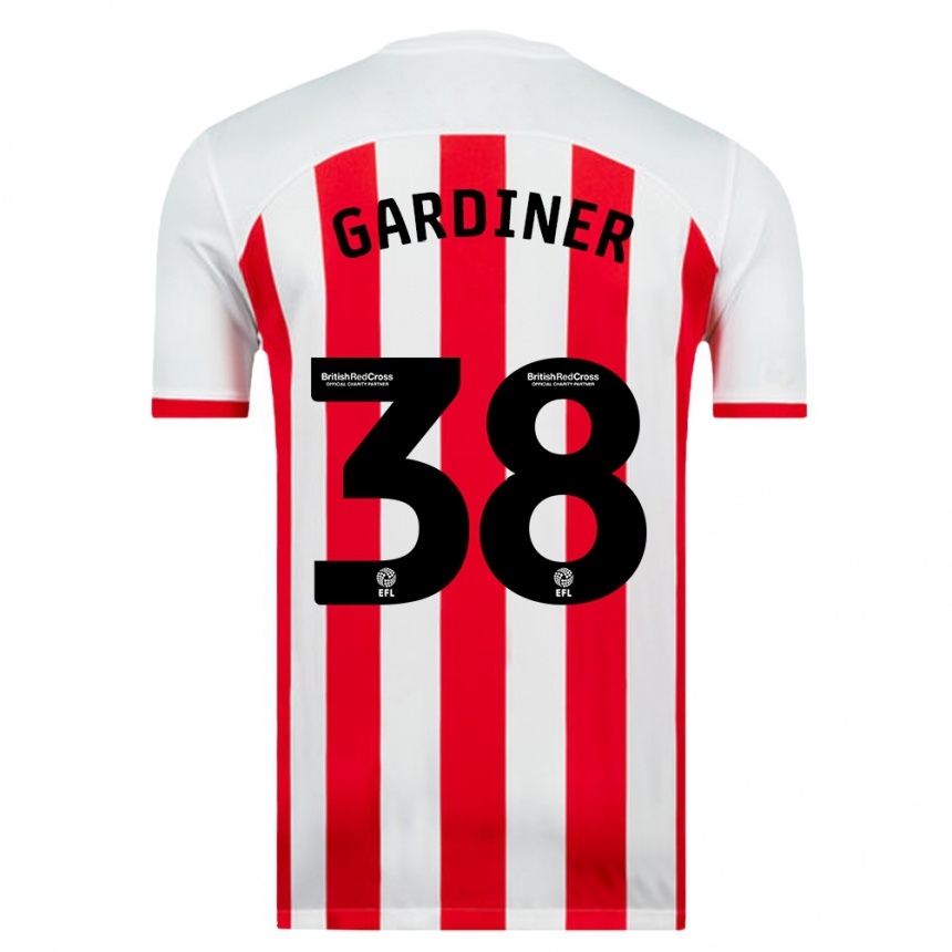 Homme Football Maillot Harry Gardiner #38 Blanc Tenues Domicile 2023/24 Canada