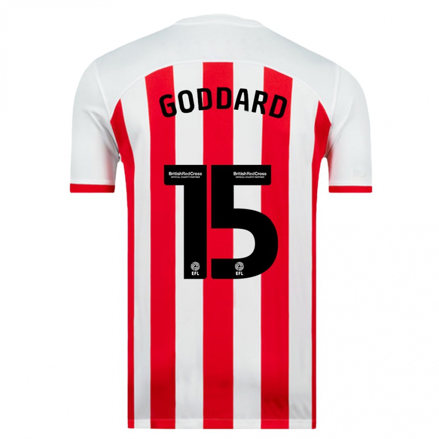 Men Football Amy Goddard #15 White Home Jersey 2023/24 T-Shirt Canada