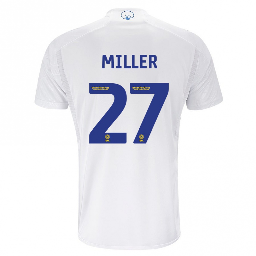 Men Football Amari Miller #27 White Home Jersey 2023/24 T-Shirt Canada