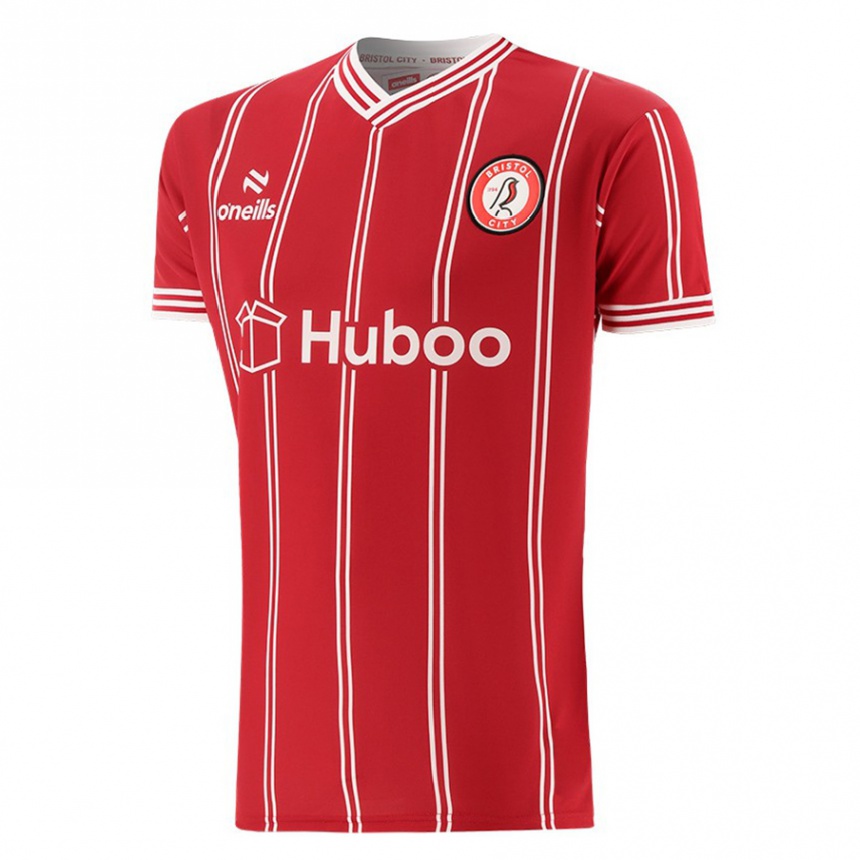 Homme Football Maillot Votre Nom #0 Rouge Tenues Domicile 2023/24 Canada