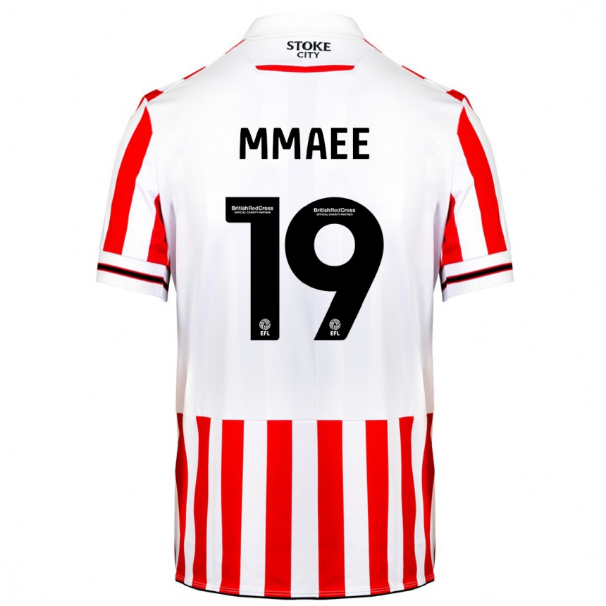 Men Football Ryan Mmaee #19 Red White Home Jersey 2023/24 T-Shirt Canada