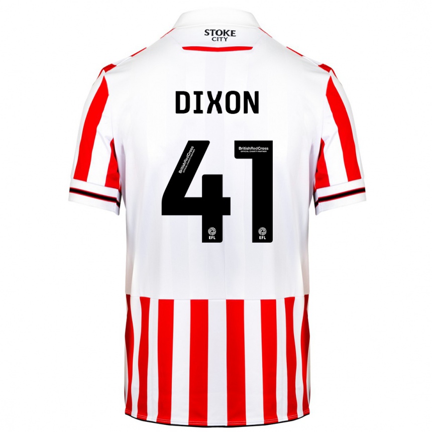 Homme Football Maillot Jaden Dixon #41 Rouge Blanc Tenues Domicile 2023/24 Canada