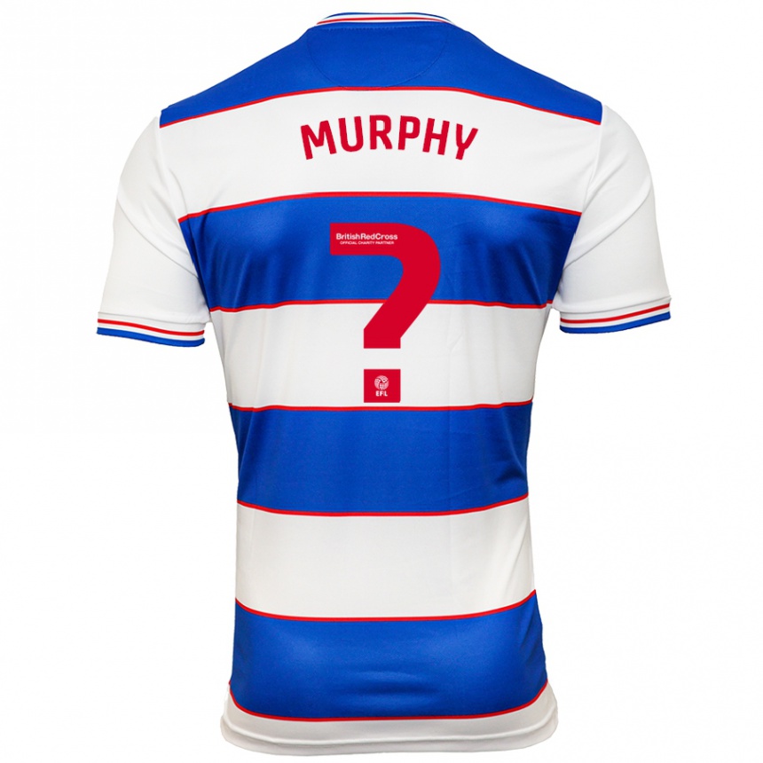 Men Football Harry Murphy #0 White Blue Home Jersey 2023/24 T-Shirt Canada