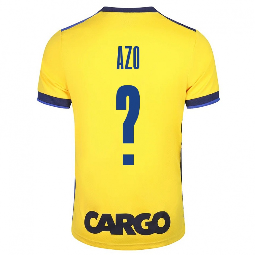 Homme Football Maillot Ori Azo #0 Jaune Tenues Domicile 2023/24 Canada