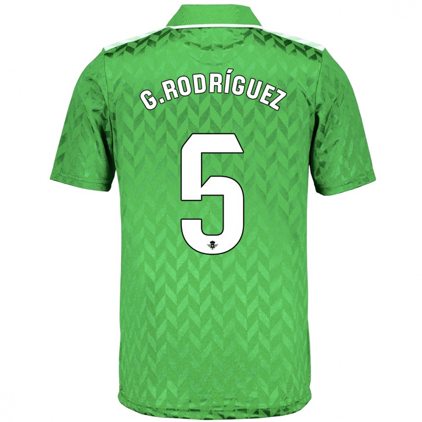 Men Football Guido Rodríguez #5 Green Away Jersey 2023/24 T-Shirt Canada