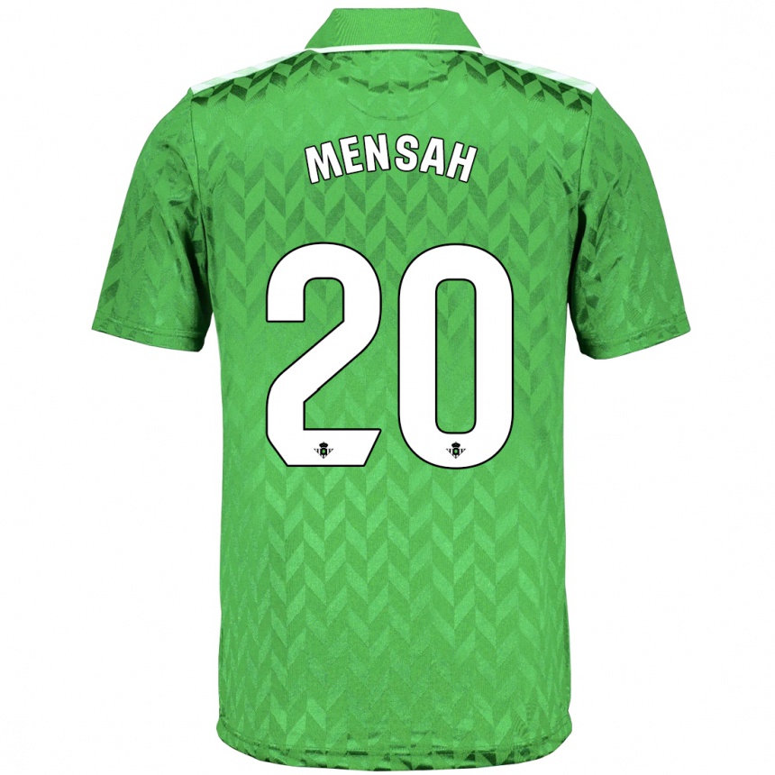 Men Football Mawuli Mensah #20 Green Away Jersey 2023/24 T-Shirt Canada