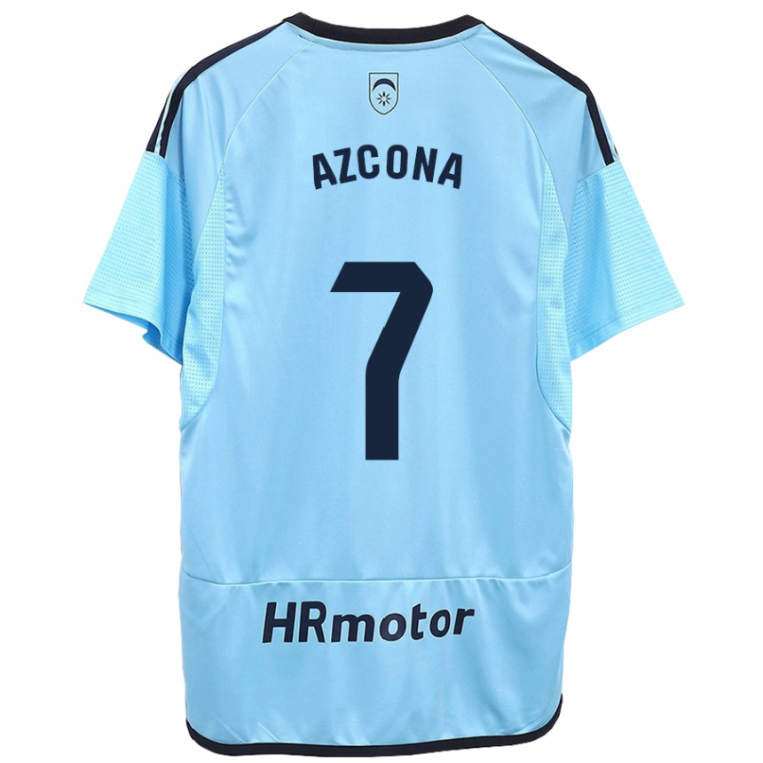 Homme Football Maillot Rubén Azcona #7 Bleu Tenues Extérieur 2023/24 Canada