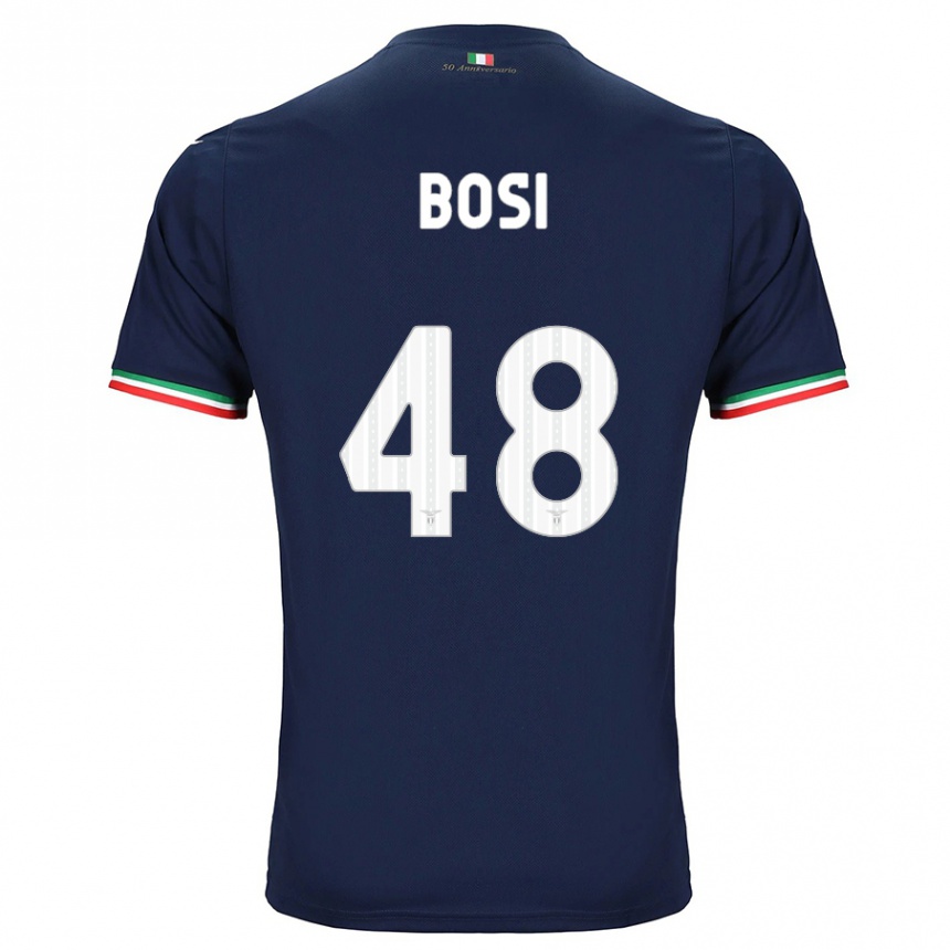 Homme Football Maillot Gioele Bosi #48 Marin Tenues Extérieur 2023/24 Canada