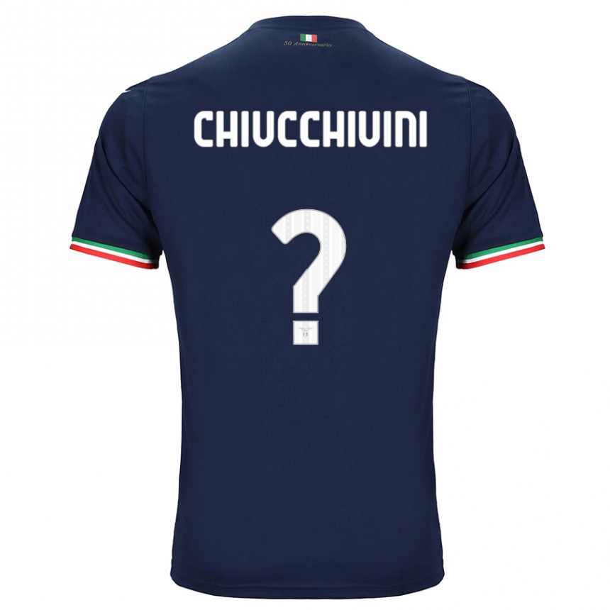 Homme Football Maillot Lorenzo Chiucchiuini #0 Marin Tenues Extérieur 2023/24 Canada