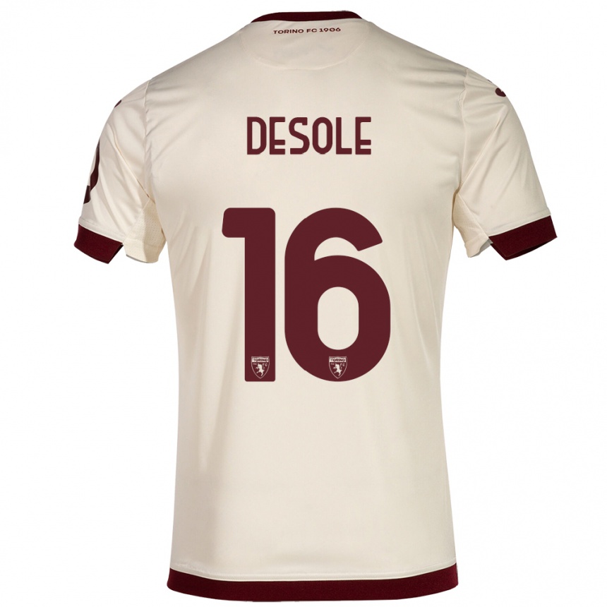 Homme Football Maillot Fabio Desole #16 Champenois Tenues Extérieur 2023/24 Canada