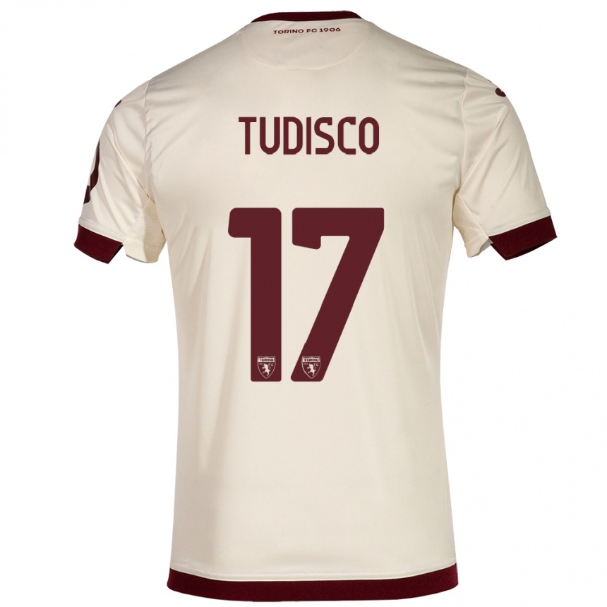 Homme Football Maillot Giorgia Tudisco #17 Champenois Tenues Extérieur 2023/24 Canada