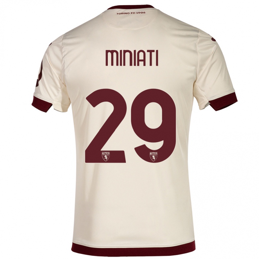 Homme Football Maillot Elisa Miniati #29 Champenois Tenues Extérieur 2023/24 Canada