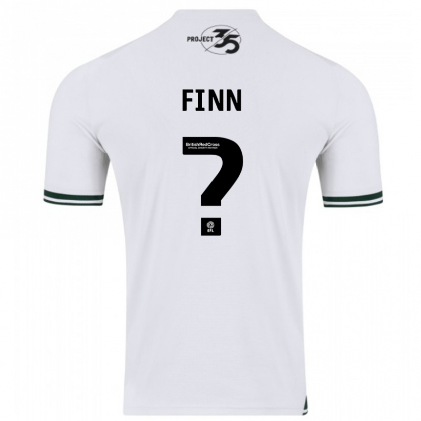 Homme Football Maillot Tegan Finn #0 Blanc Tenues Extérieur 2023/24 Canada